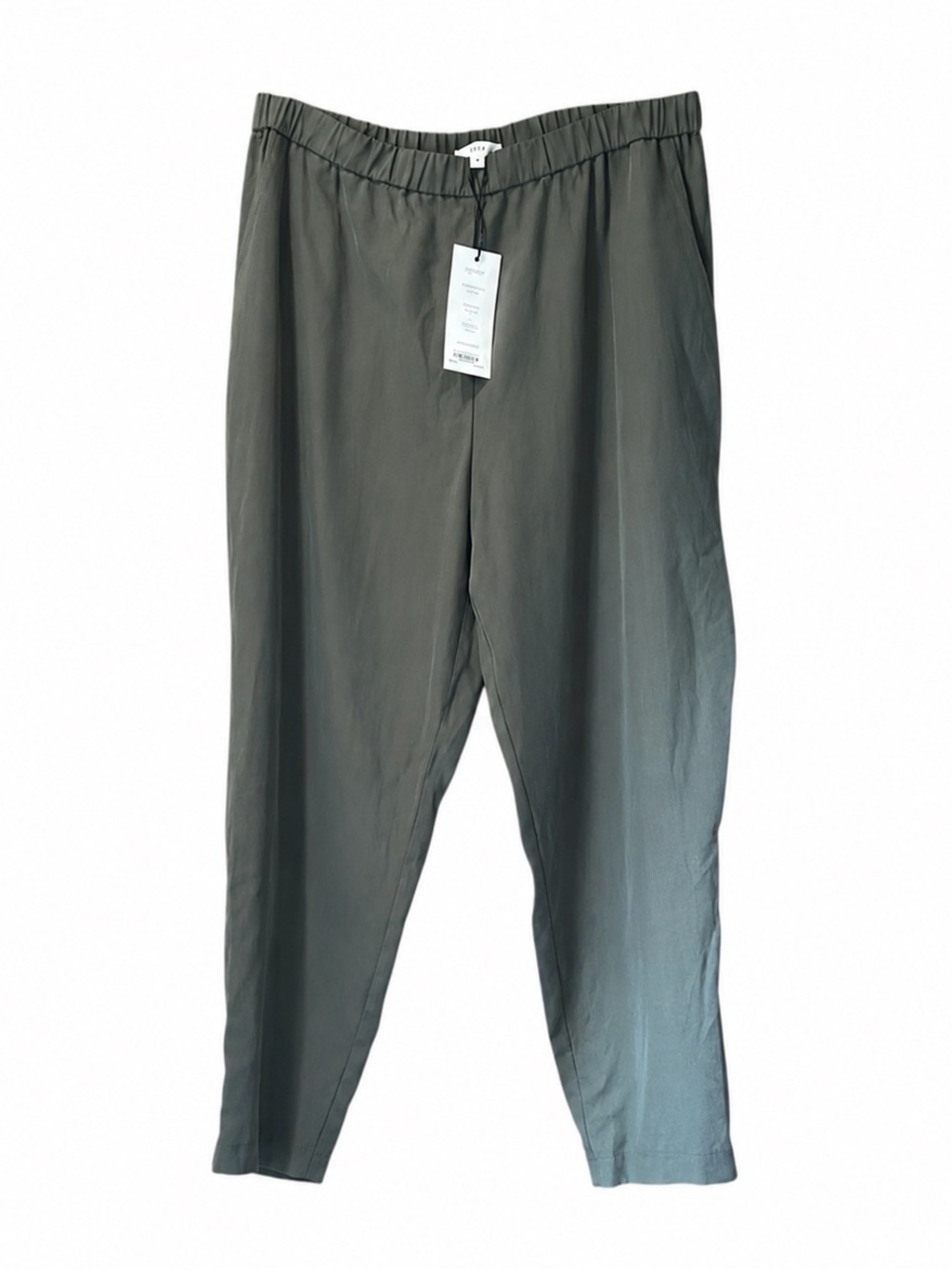 NWT Vetta The Tencel Tapered Pant Size XL Olive Casual Pants